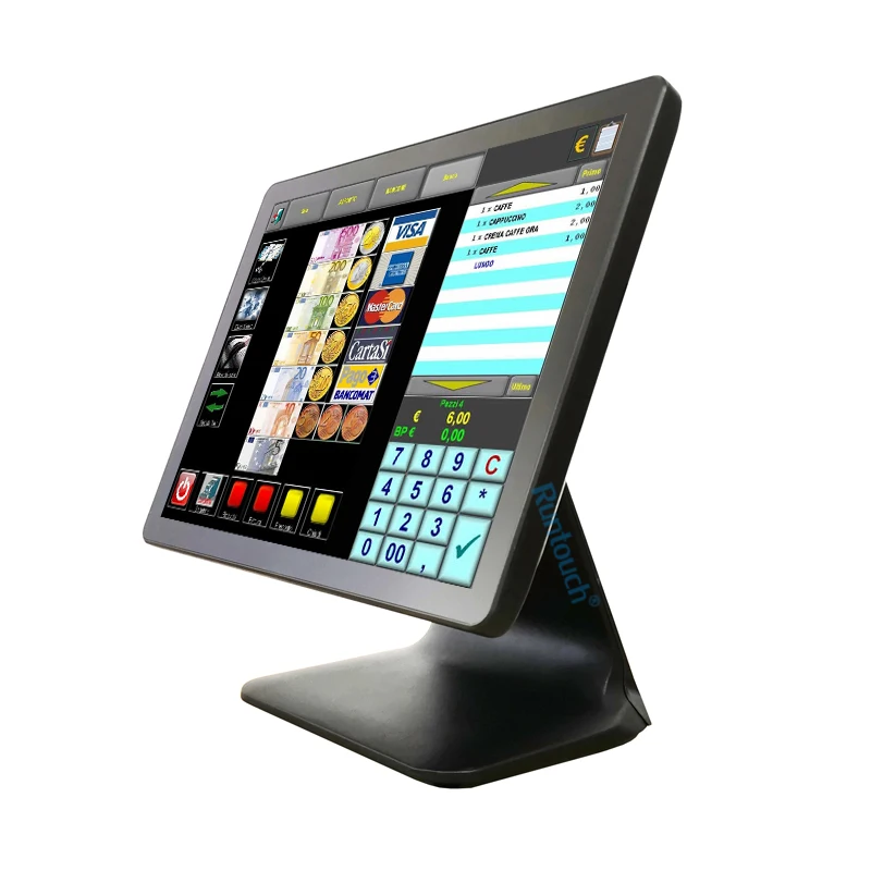 POS tablet all in one 15 inch cash register tablet touch screen windows offline printer android terminal machine pos systems