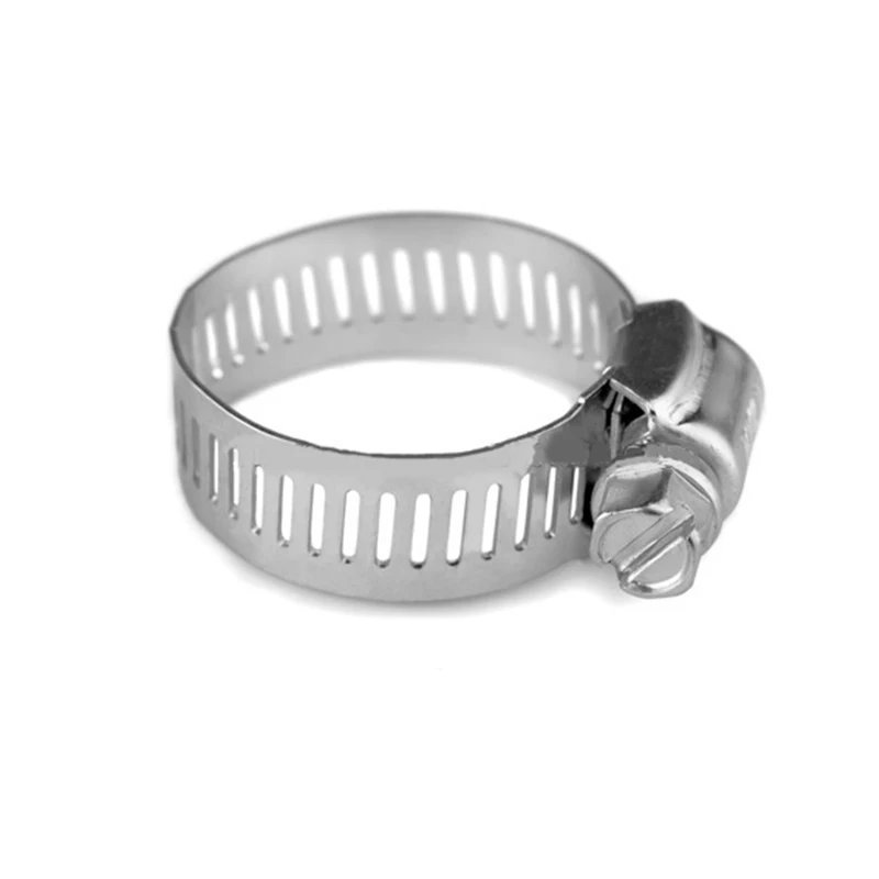 
3 inch to 6 inch heavy duty fixed stainless steel american cable hose clamp 