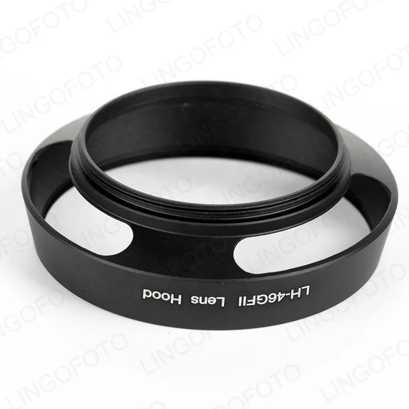 
LH-46GFII Metal Lens Hood for Lumix G 20mm 1.7 II & 14mm 2.5 ASPH LC4163 