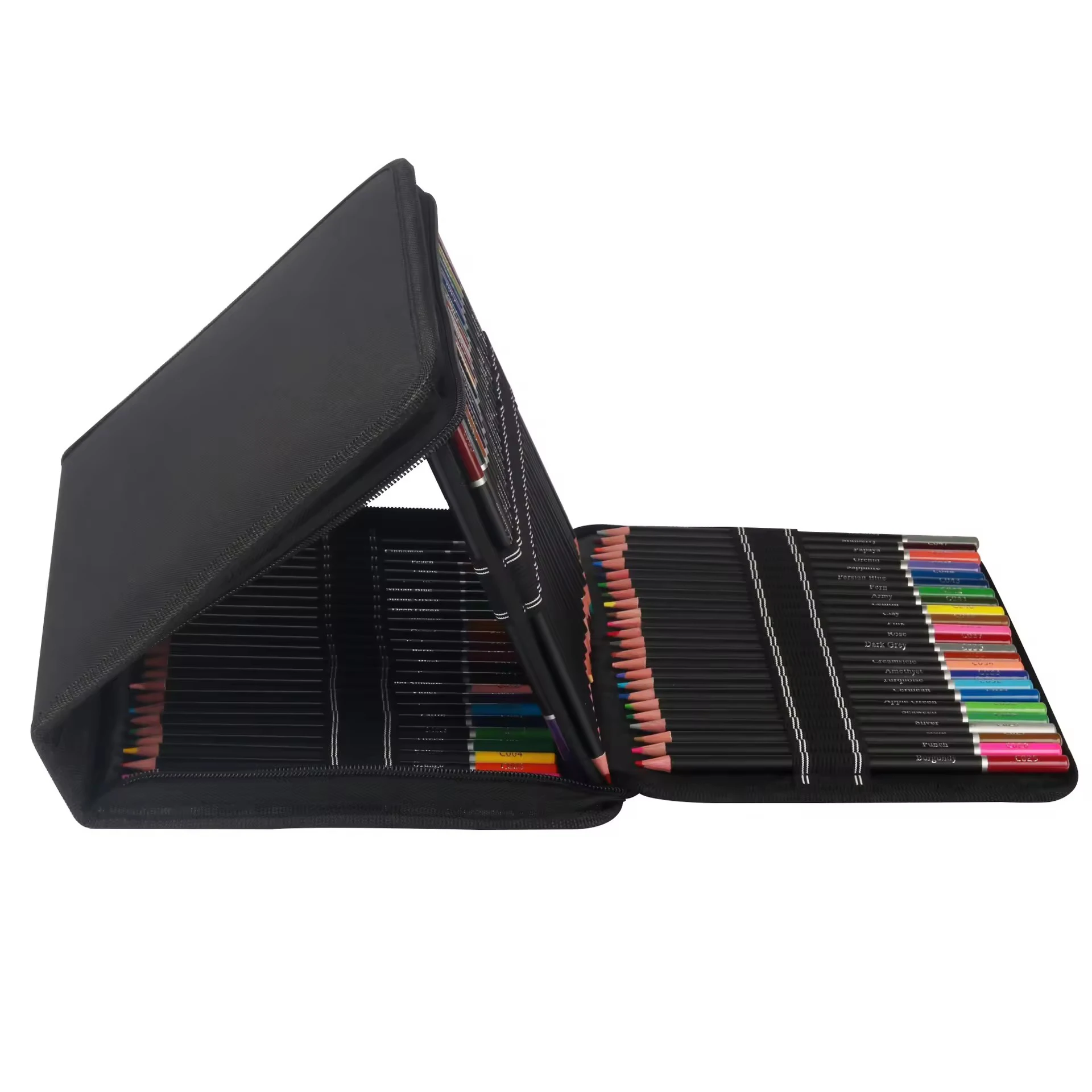 144-Piece Art Supplies Artist Kit Drawing Tools Professional Sketch Pencils Set With Carrying Nylon Bags for Kids Drawing