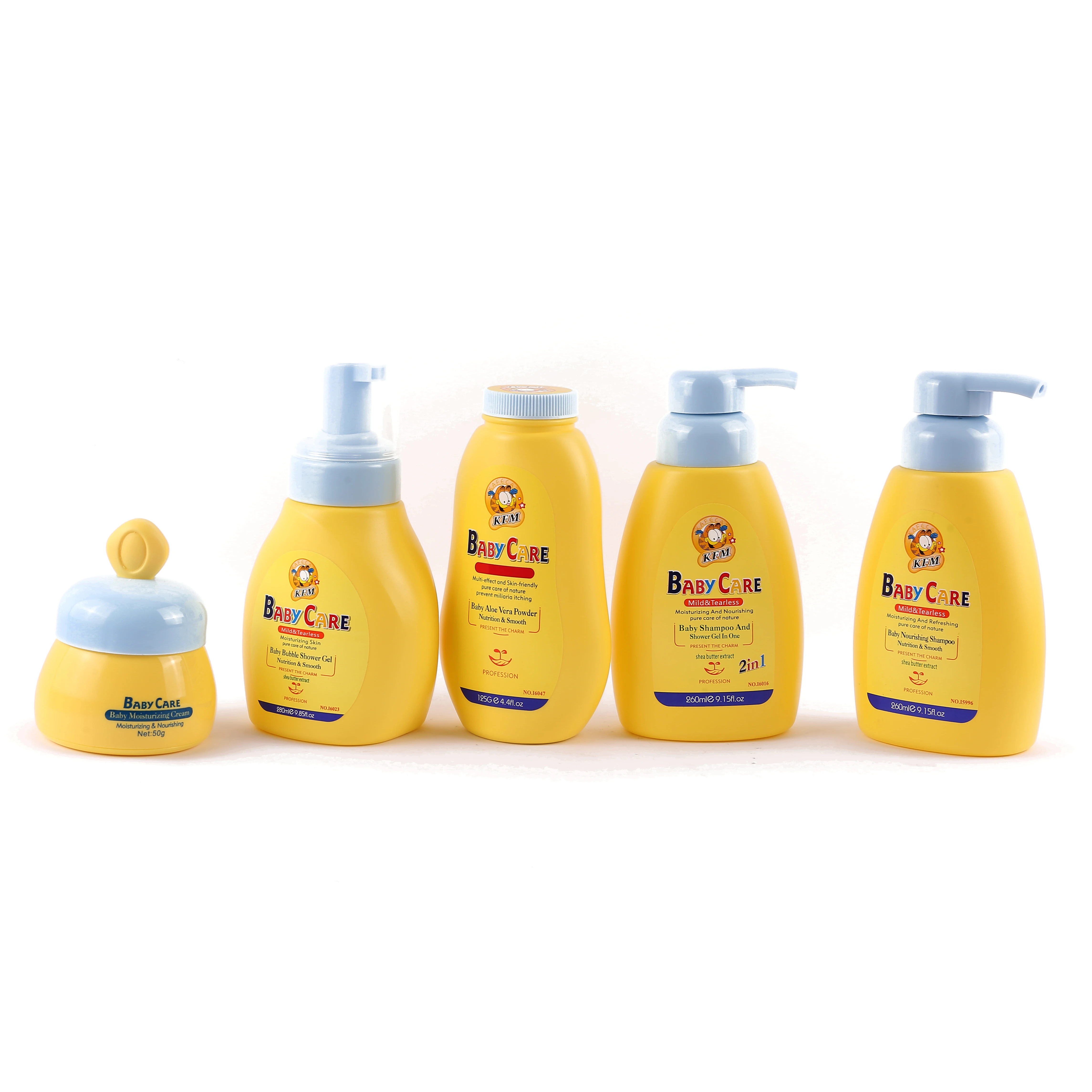 ICESUMMER 260ML Organic Baby Shampoo & Shower 2in1 Kids Hair Shampoo And Shower Gel Set