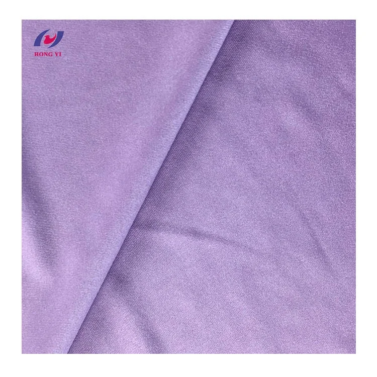 Nylon Spandex Shiny Solid Dyed Stretch Fabric for Underwear