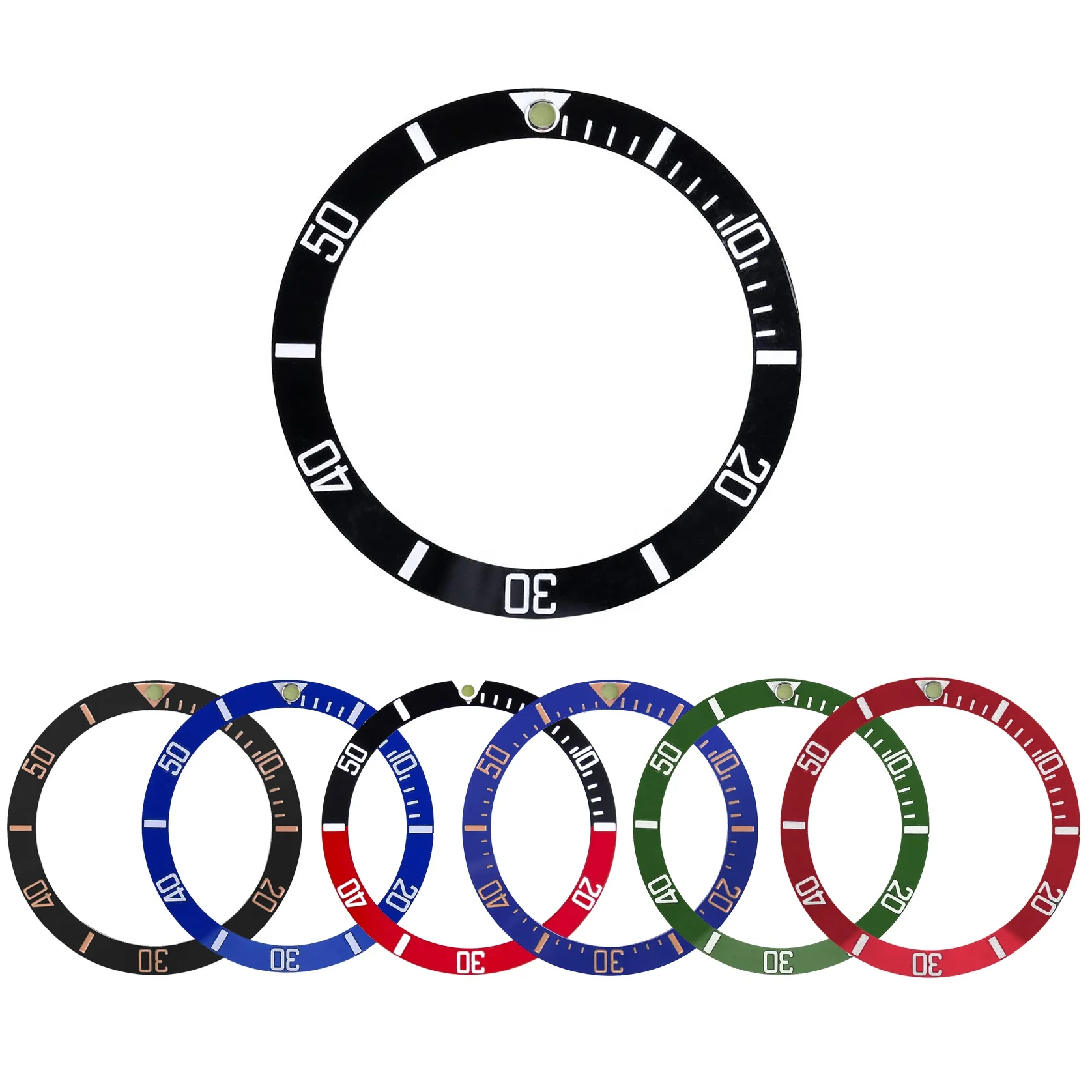 Custom Wholesale Watch 38mm Ceramic Bezel Ring Insert