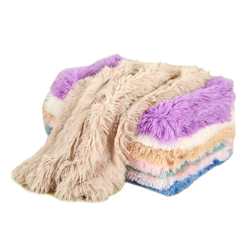Waterproof Blanket Washable Wholesale Soft Cozy Sherpa Fleece Machine Washable Waterproof Pet Dog Blanket For Protects Couch Cha