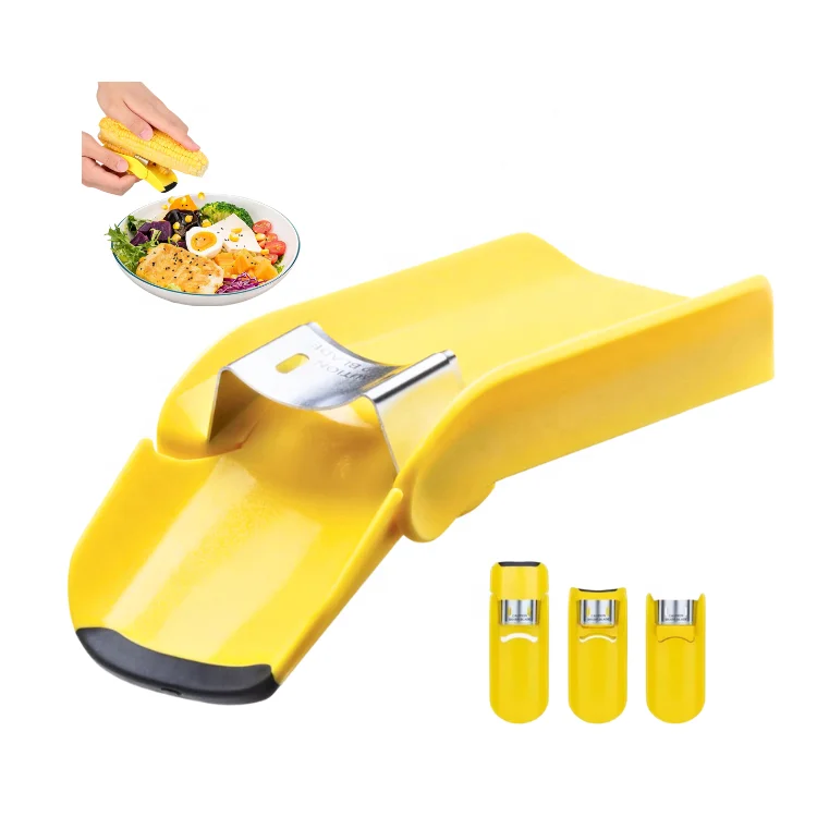 Kitchen Gadget Fast Corn Cob Separator Easily Peel Your Corn Cobs Cooked or Fresh Corn Cob Cutter
