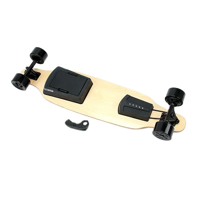Deo fast speed 40KM Electric Skateboard Kit with Removable battery pack & flashlight 9 Ply canadian maple skate board decks