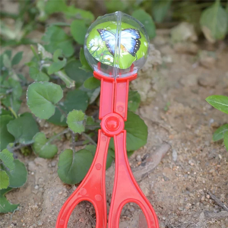 Bug Insect Catcher Scissors Tongs Clamp Kids Toy Cleaning Tool Learning Biology toys Kids For Outdoor Adventure