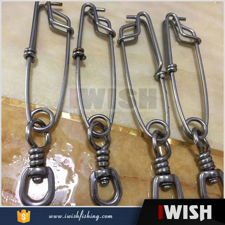 Fishing Halibut Longline Gear Large Longling Snap with Swivel Shark Clip