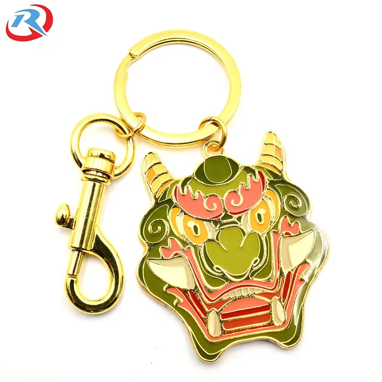 High quality hot sale  metal keychain,/soft enamel keychain