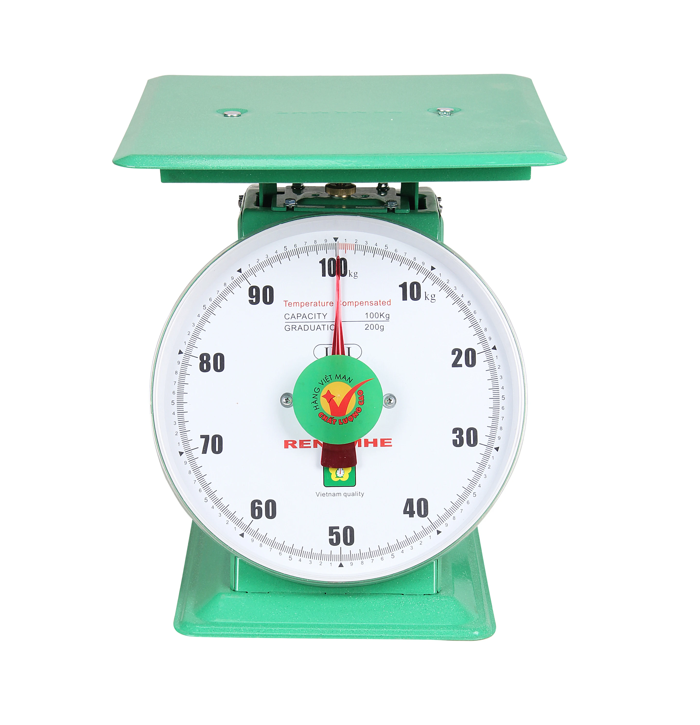 2022 HOT SALE 100kg portable spring scale with platform for home use Origin Type Dimension Warranty Year Supply
