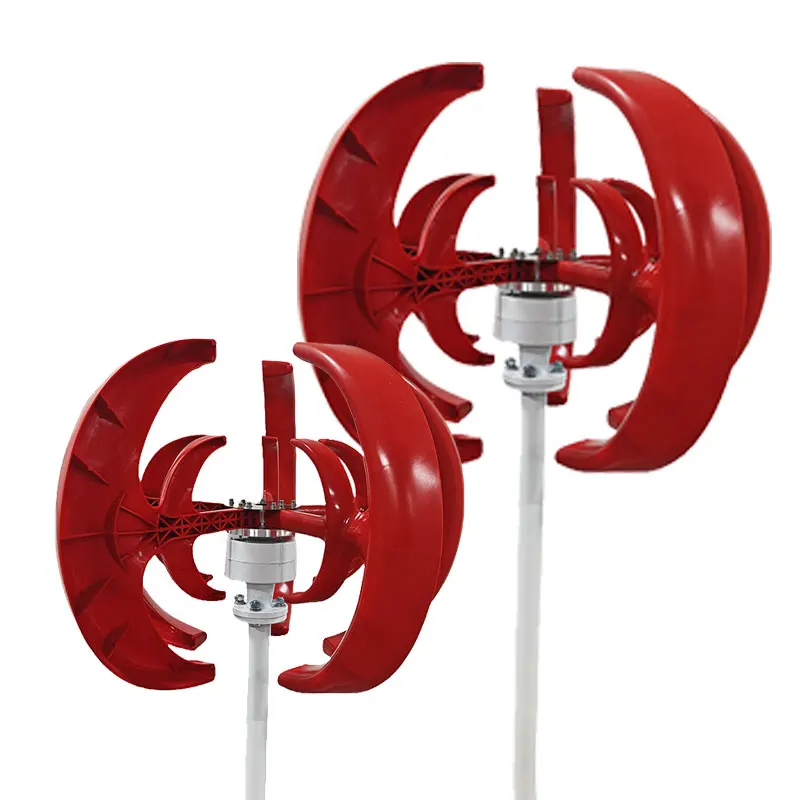 500w 1000w Vertical Axis Wind Turbines Home Wind Power vertical wind turbine free energy generator 12v 24v 48v Windmill Turbine