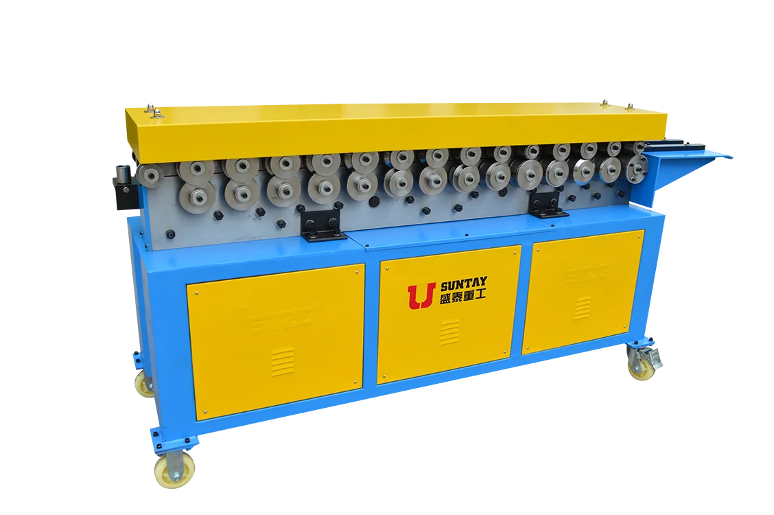 China supplier roll forming machine sheet square duct TDF flange former machine