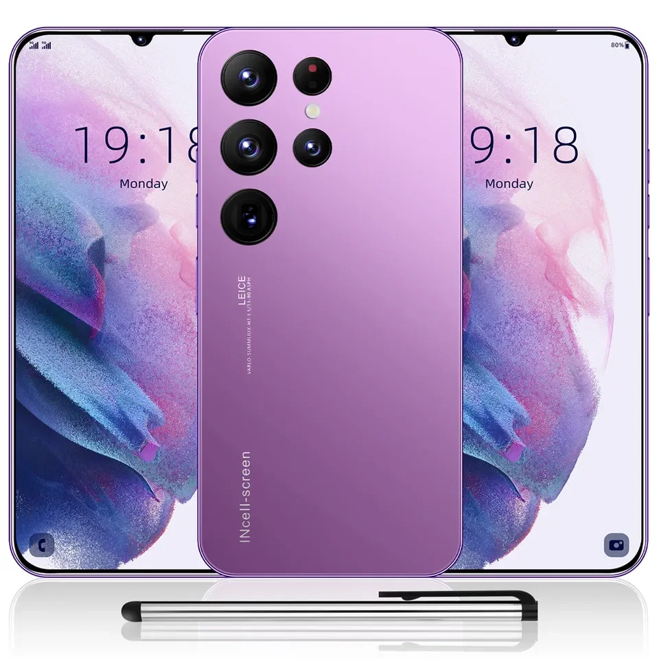 Mobile Phones S23 Ultra Original Unlocked 6.8 inch HD touch screen 16GB+1TB Cell Phone