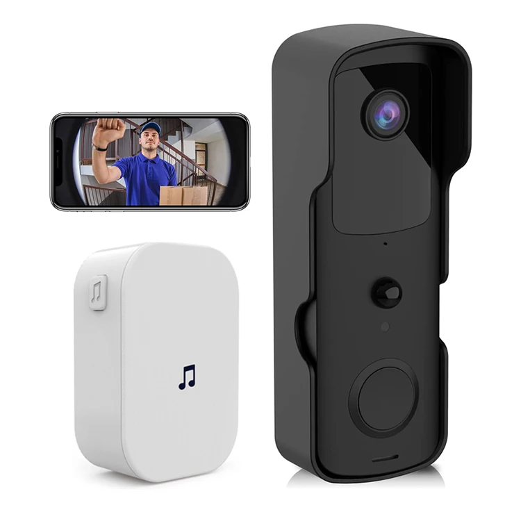 Tuya Home Wifi Smart Ring Wireless Wifi Timbre Inalambrico Intercom Video 2 Way Talk Doorbell