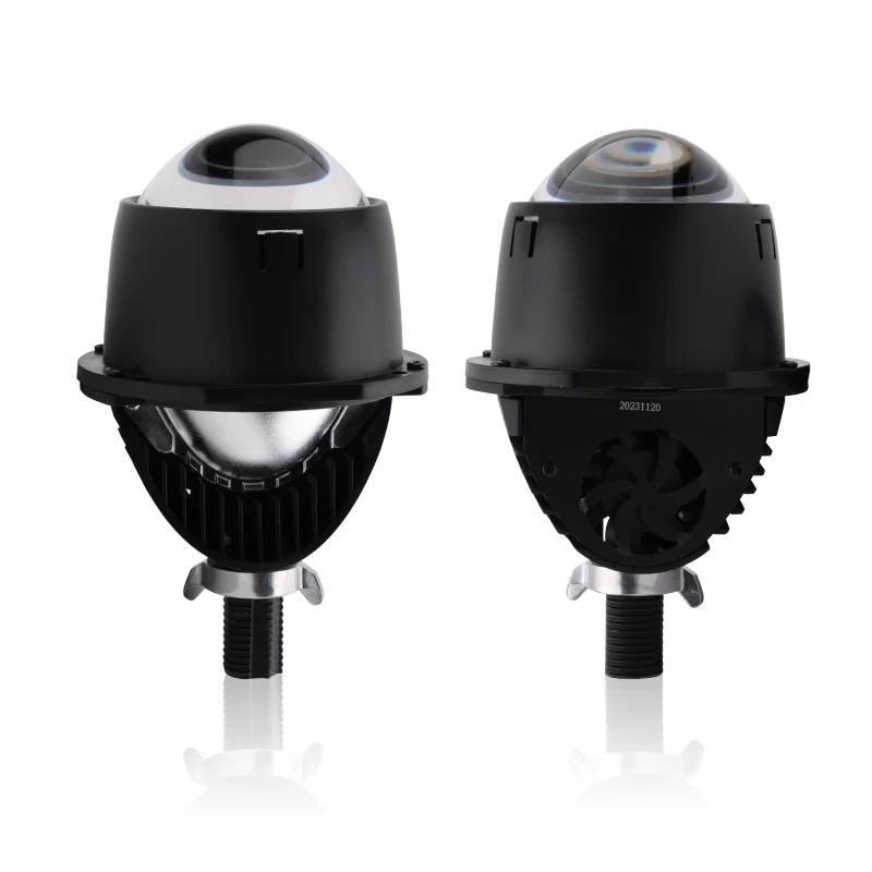 Car lighting bi-LED headlight 2.5 Inch led projector lens IP67 waterproof driving lights CSP chip led laser fog light