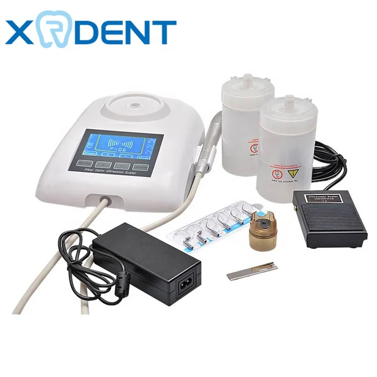 LED Screen Ultrasonic Scaler Cleans Teeth With Bottled Water