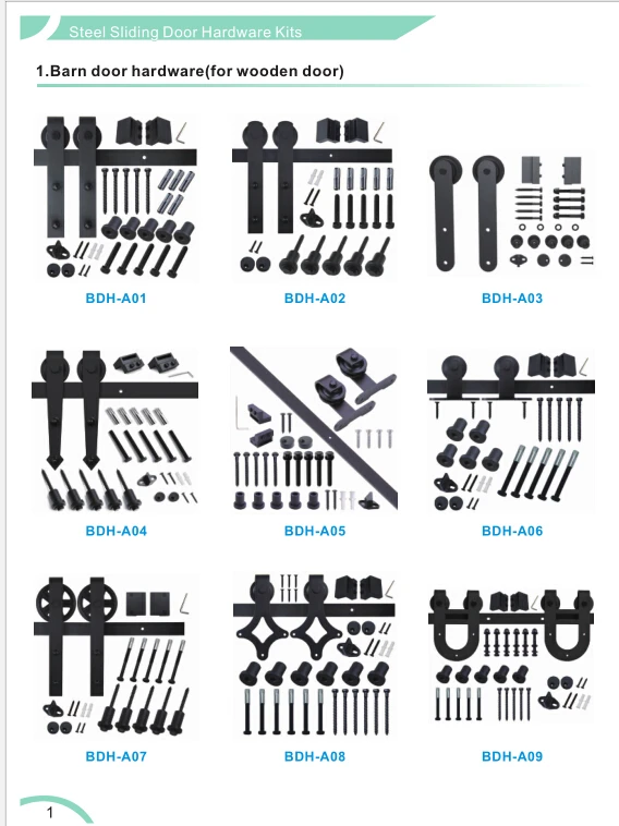 aluminium sliding glass barn door Hardware accessories for glass windows and doors