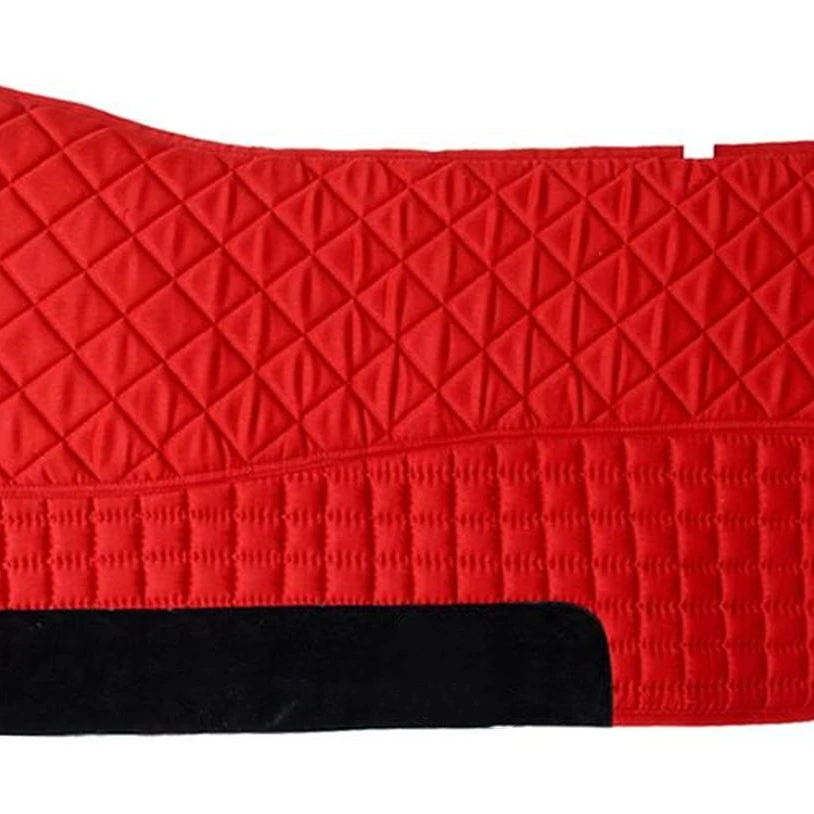 Real Factory supplier  Horse equestrian  horse Wear horse riding  qulited saddle pad