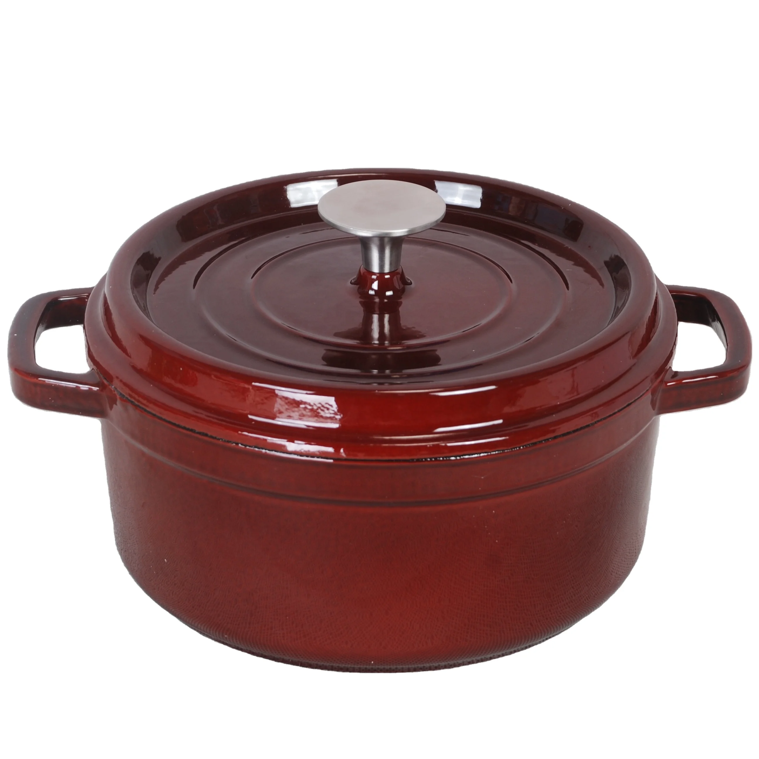 Chuihua  Factory Customized Various Color Set Wholesale Kitchen Enamel Cookwares Cooking Pot Cast Iron Cookware Casserole Set