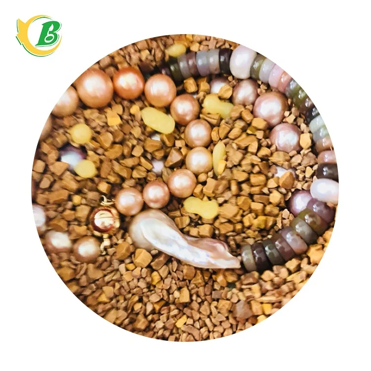 Polishing Walnut shell granules grinding medium jade polishing medium abrasive wholesale