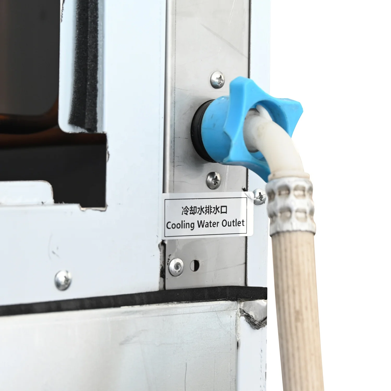 High Capacity 1000kg/24h Water-Cooled Ice Cube Maker Machine for Restaurants and Bars