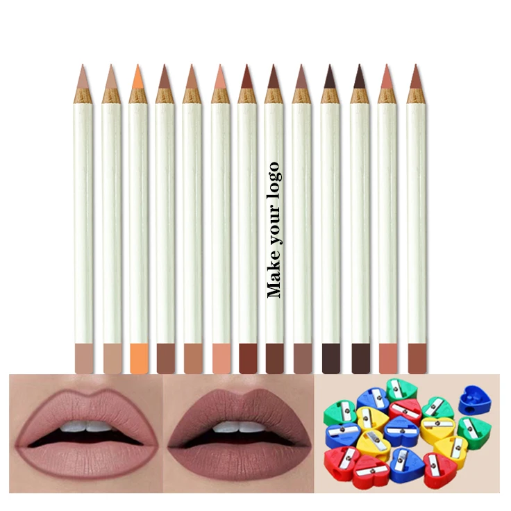 Water proof matte lip liner vendor lip liner private label brown lip liners