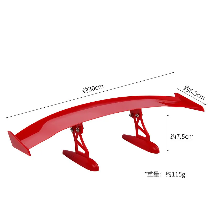 China Suppliers Factory Price Spoiler Wing Car Trunk ABS Material Rear Lip Tail Fin Spoiler
