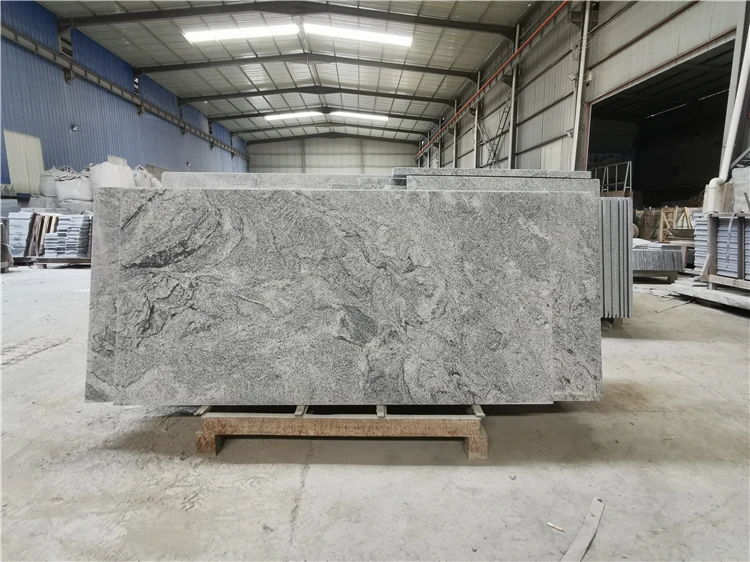 goldtop OEM/ODM granito encimeras Polished Surface Viscount White Granite Small Slab Tiles for countertops
