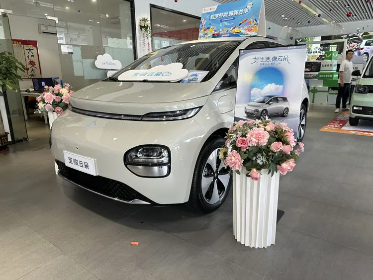 Cheap  Wuling baojun Cloud 360km range 2WD 5 seat hight speed electric car baojun Cloud new energy car