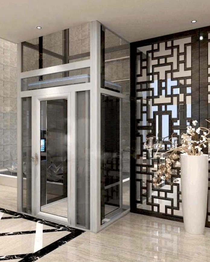 mini Hydraulic home lift small home elevator 2 person/one person elevator for home construction elevator