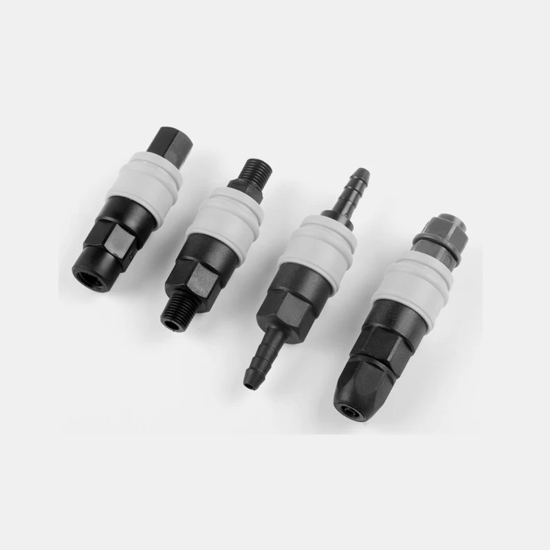 Pneumatic C-type Plastic Steel Self-locking Joint Air Compressor Pump Fitting Quick Coupling Accessories PU Tube Pipe Connector