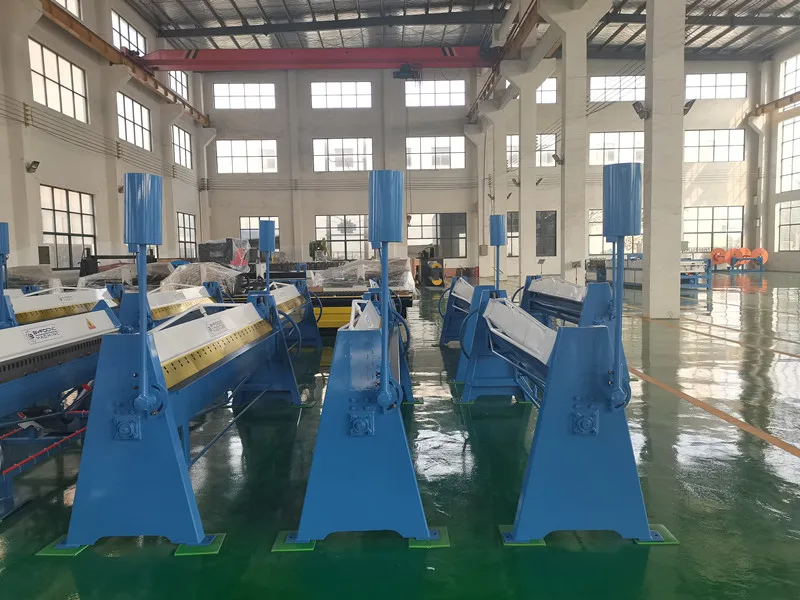 factory good quality 8ft Manual steel plate bender 10ft manual folding machine hand press brake
