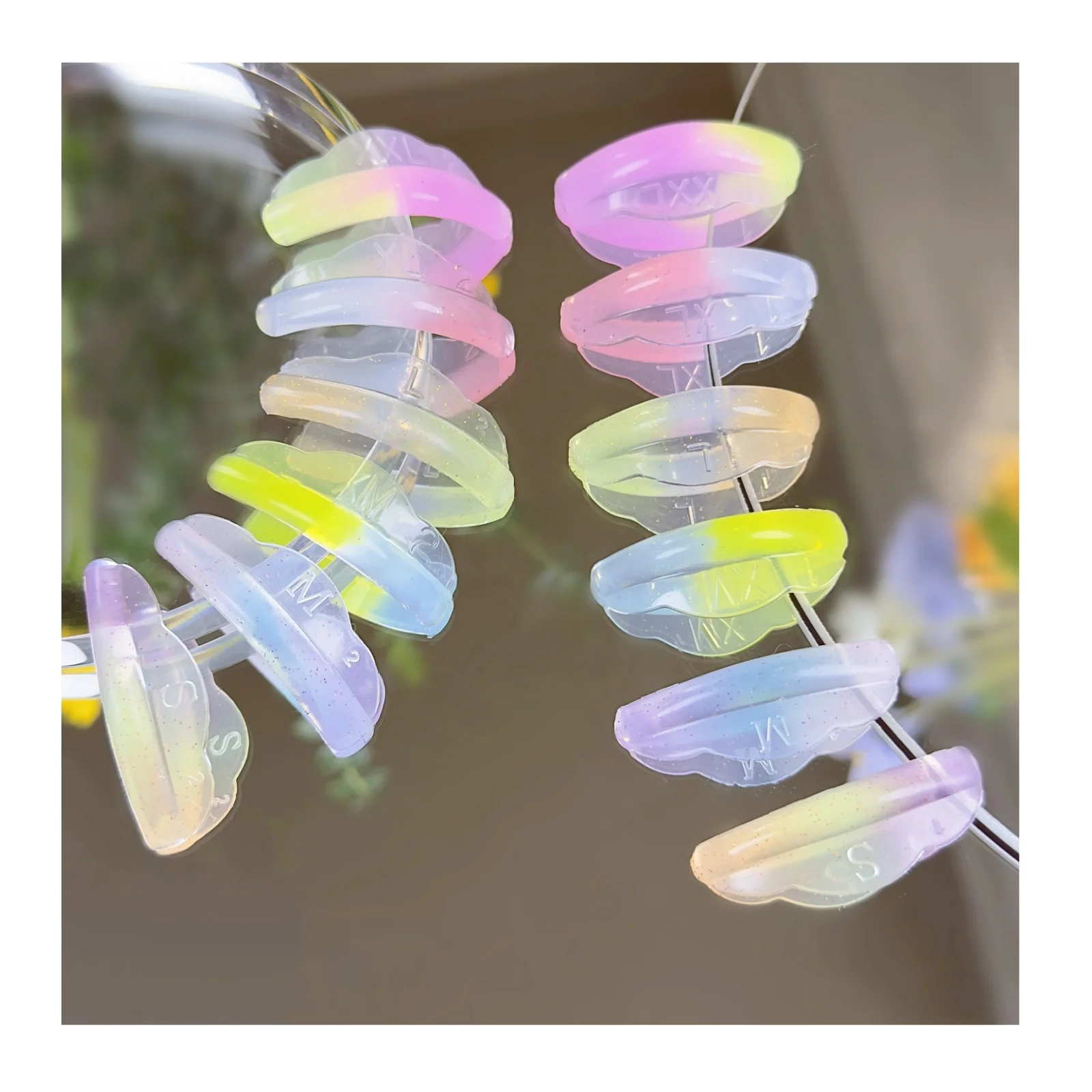 Silicone Eyelash Shield For Lash Lift Tint My Lami Lamination Roller Big Curl Self-Sticky Lash Lifting Pads High Hump Perm Rods