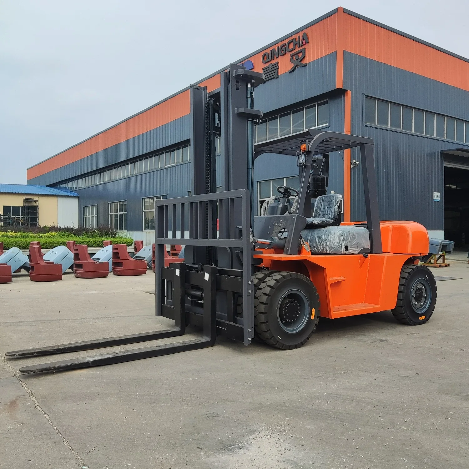 Multifunction Diesel Off Road Drum new forklift Truck Machines Forklift Max Power Engine Technical hand fork lifter