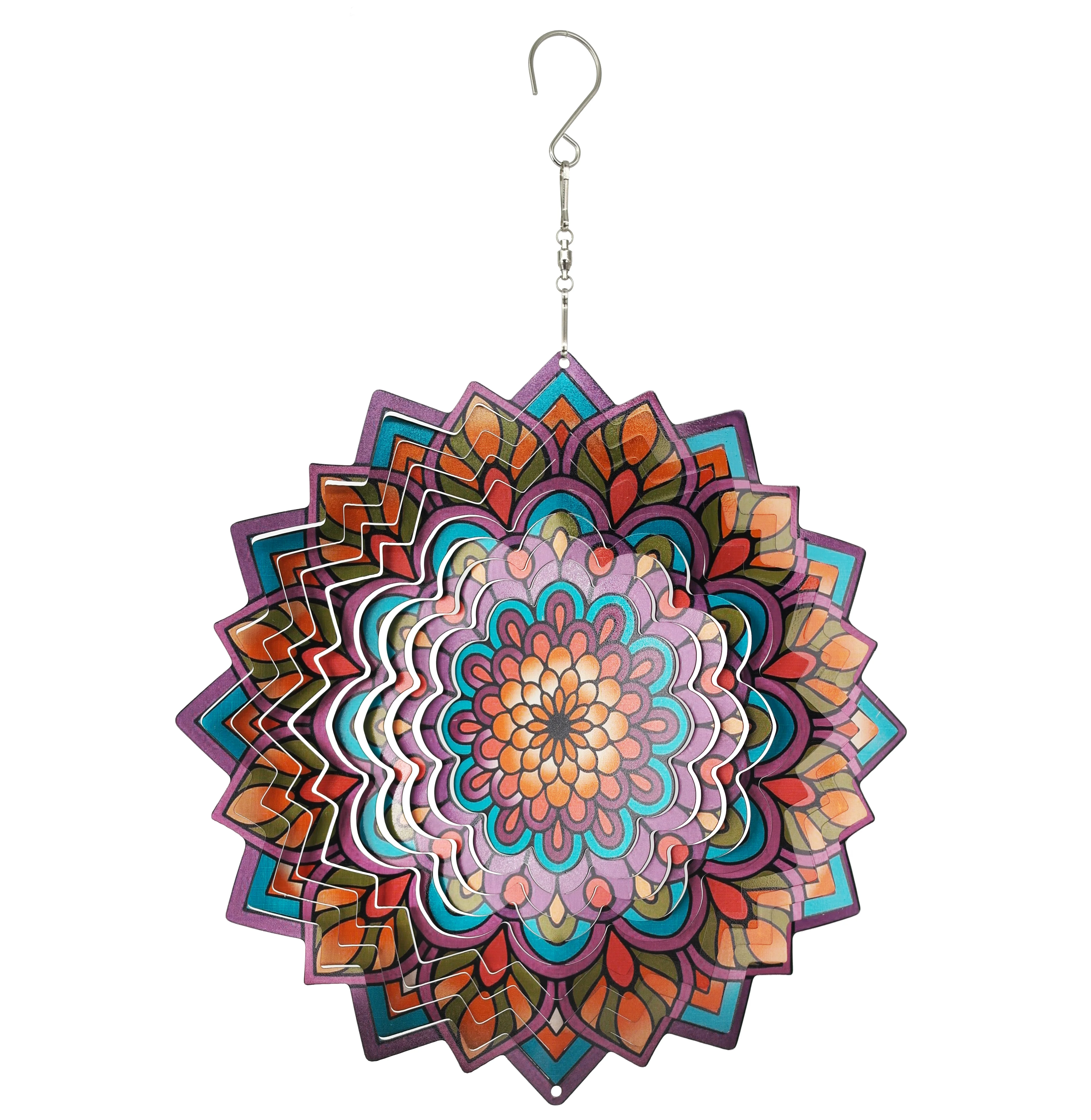 HF Popular exquisite stainless steel wind trimmer for garden or outdoor decoration