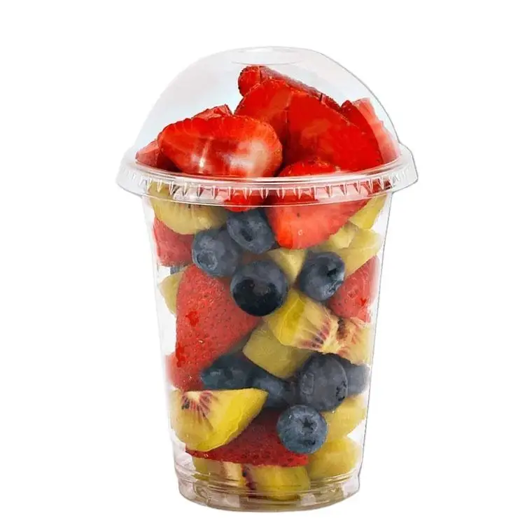 Прямая Продажа с фабрики пластиковые чашки прозрачными крышками для чая кофе одноразовые напитков