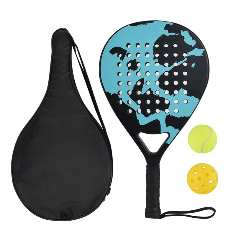 Low MOQ High Quality 3K/12K/18K Carbon EVA Core Padel Tennis Racket