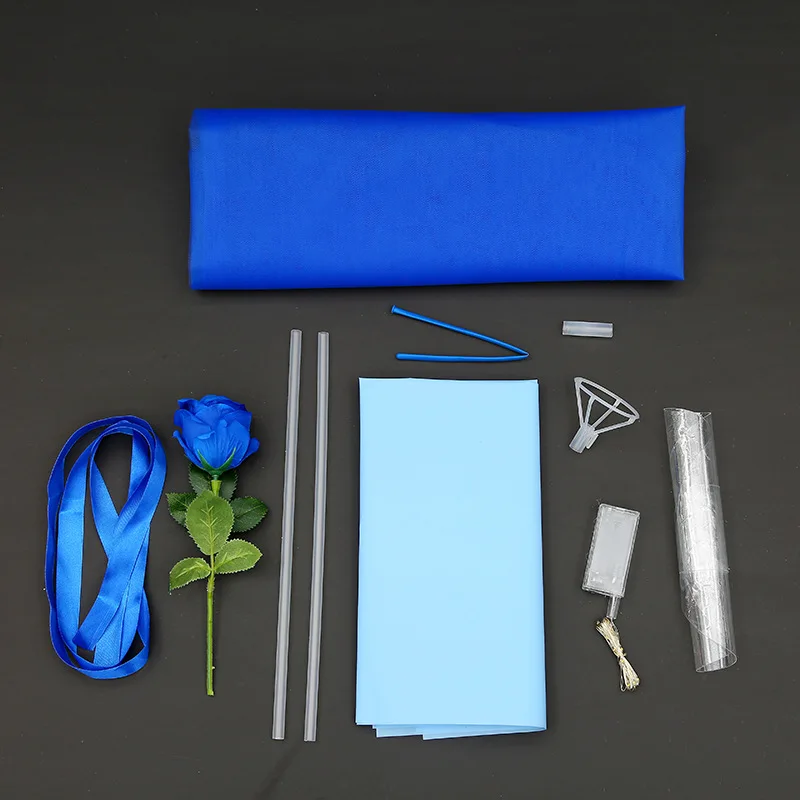 RUI YI Round Heart 22 inch Factory Wholesale Led Light BOBO Clear Balloon Clear Balloon With Led BOBO Balloon