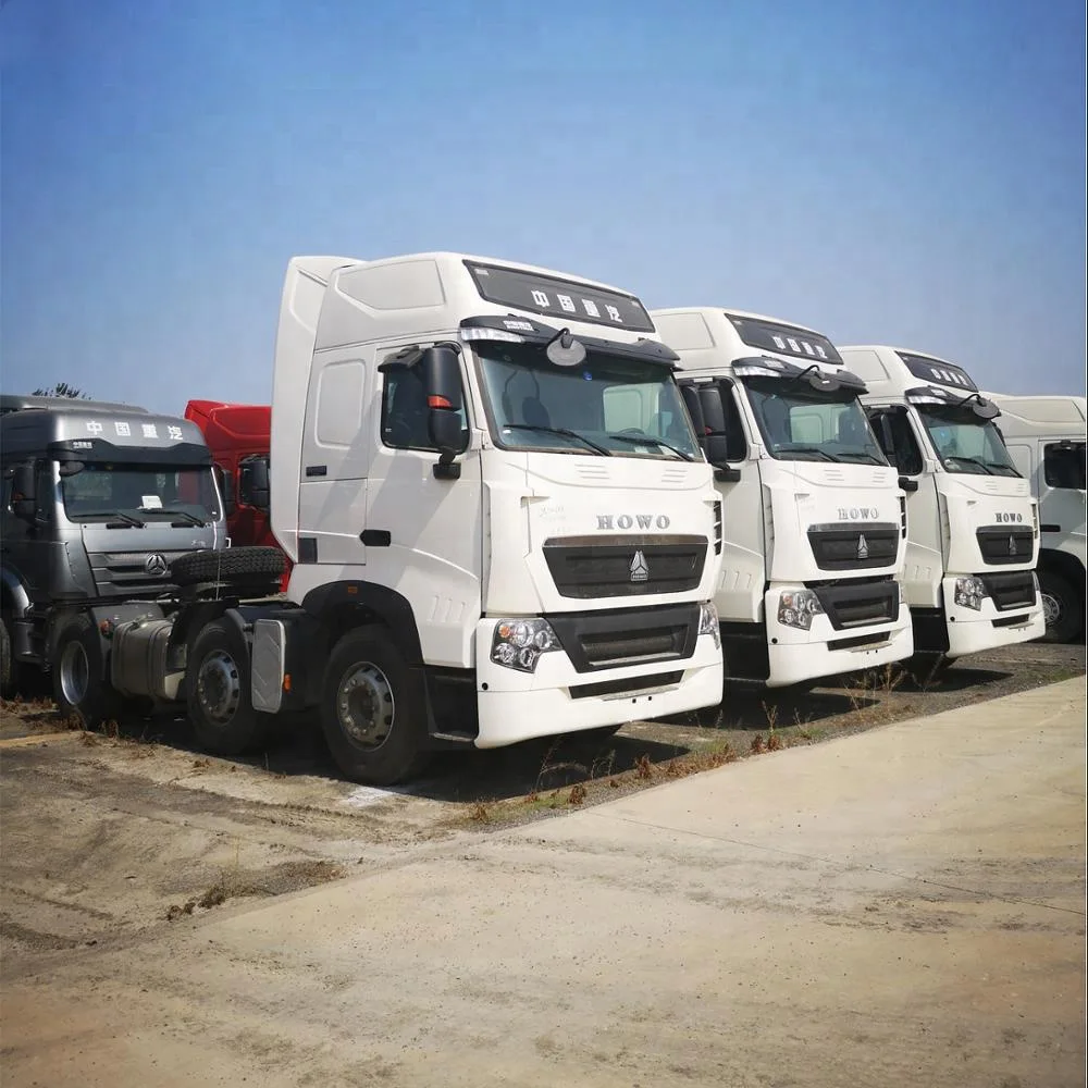 Used Sinotruck Howo tractor head truck 6X4 Second Hand Trailer Head