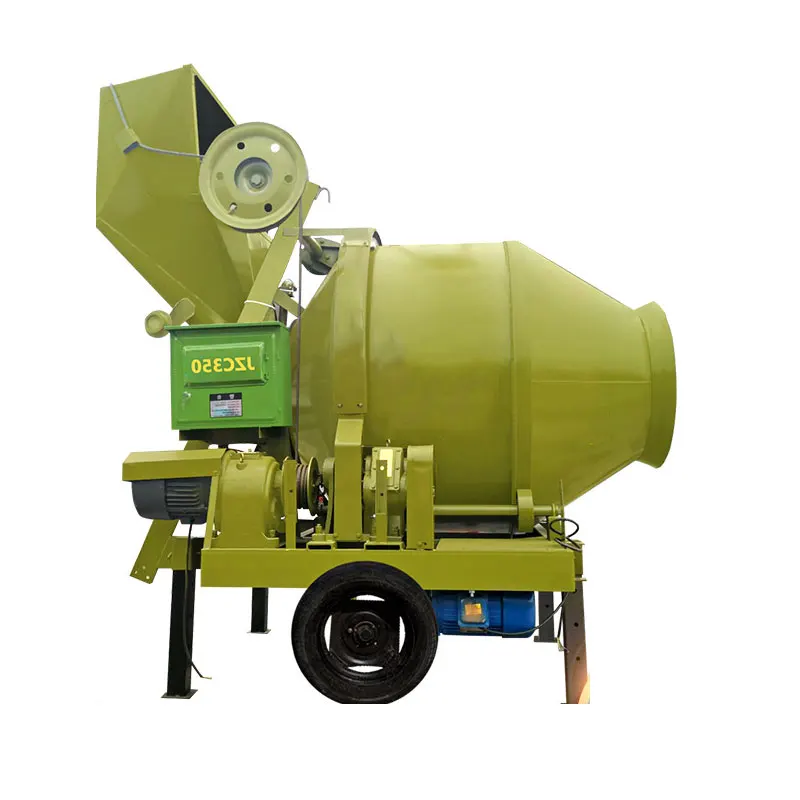 ZEYU Factory Manufacture Easy To Operate Industrial Cement Mixer Good Mixing Quality JZC350 Small Concrete Mixer Price In India