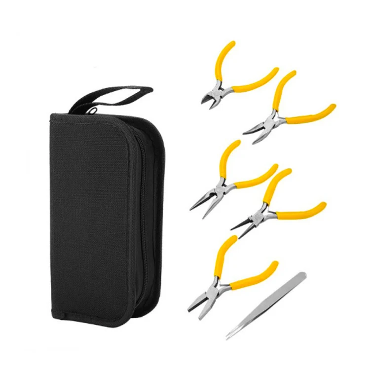 Мини плоскогубцы инструменты 7 шт. инструмент сумка Упаковка