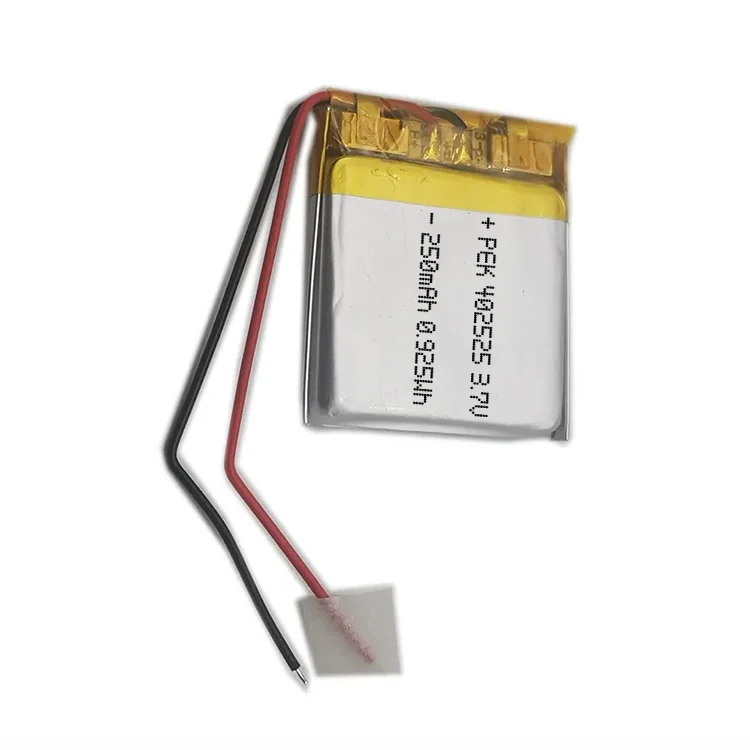 peeik 402525 250mAh 3.7V AI Q&A machine AI recording pen Safety-certified Batteries Low Self-discharge Rate
