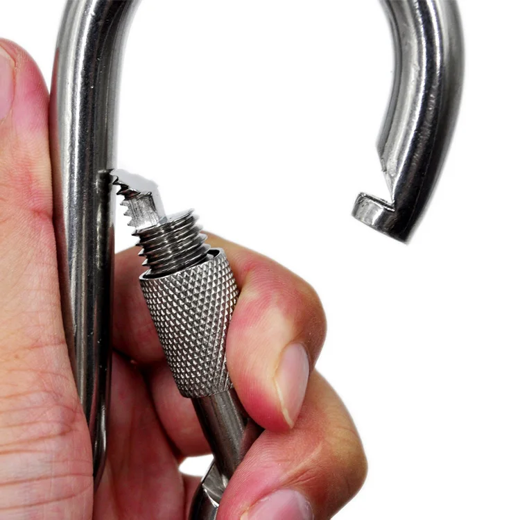 Высококачественный 6*60 мм Ailot полированная поверхность SS304 винт DIN5299 форма D защелкивающийся крючок