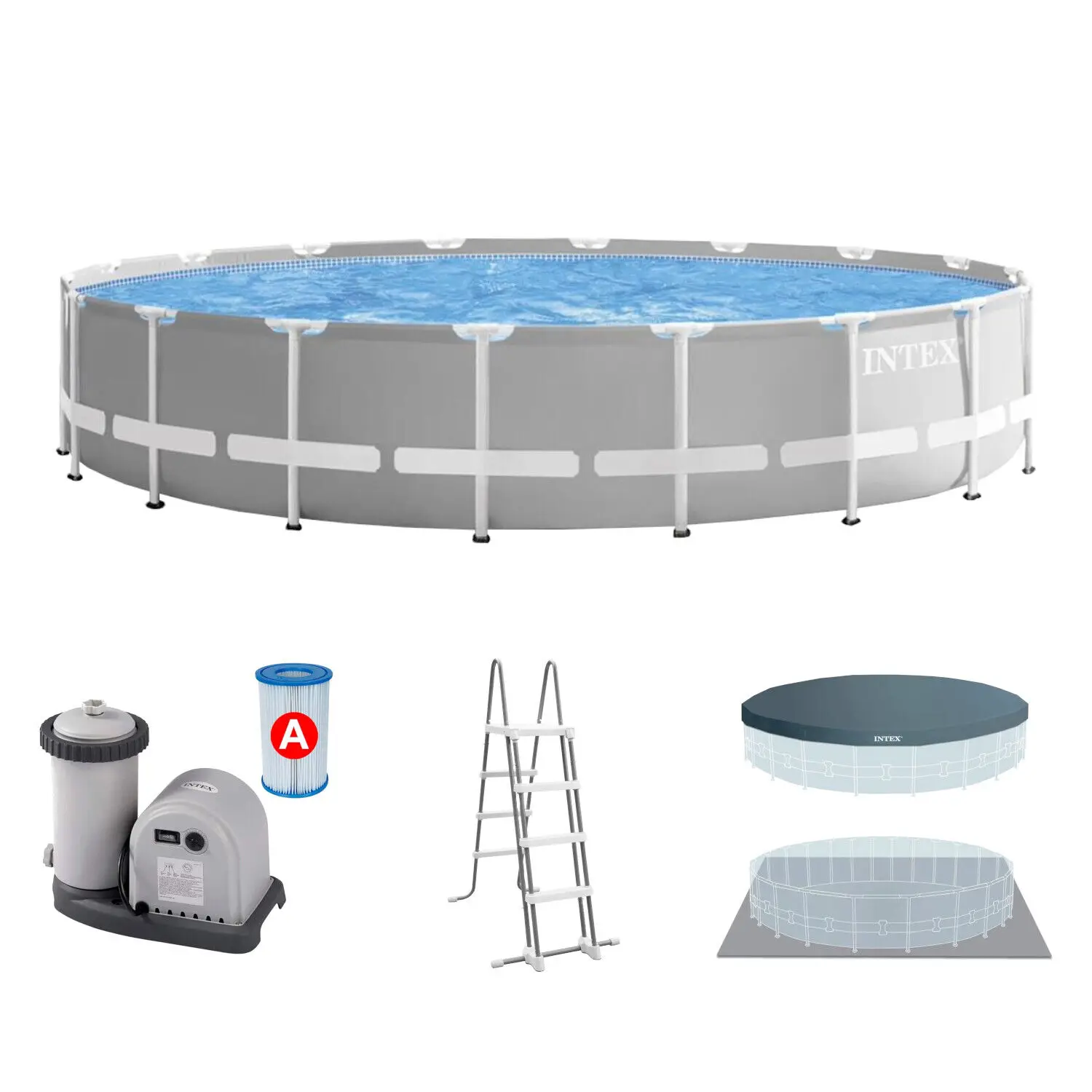 Summer AGP swimming pool Intex 18 ftx48in large above ground swimming pools for sale