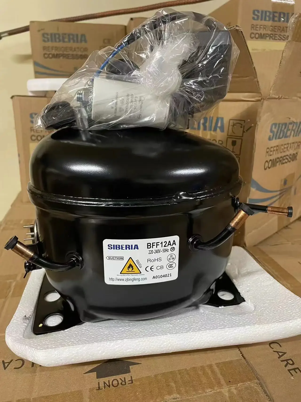 Premium Refrigeration Compressor 134a 600a Zel 1/3 1/4 1/6 1/5 hp