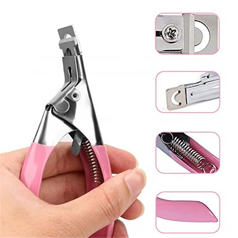 
False Nail Tips Trimmer Nails Manicure Clipper Cutter 