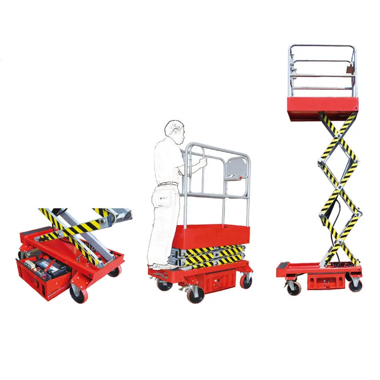 MM-J Series Mobile Elevating Working Platform Ladder Working Platform
