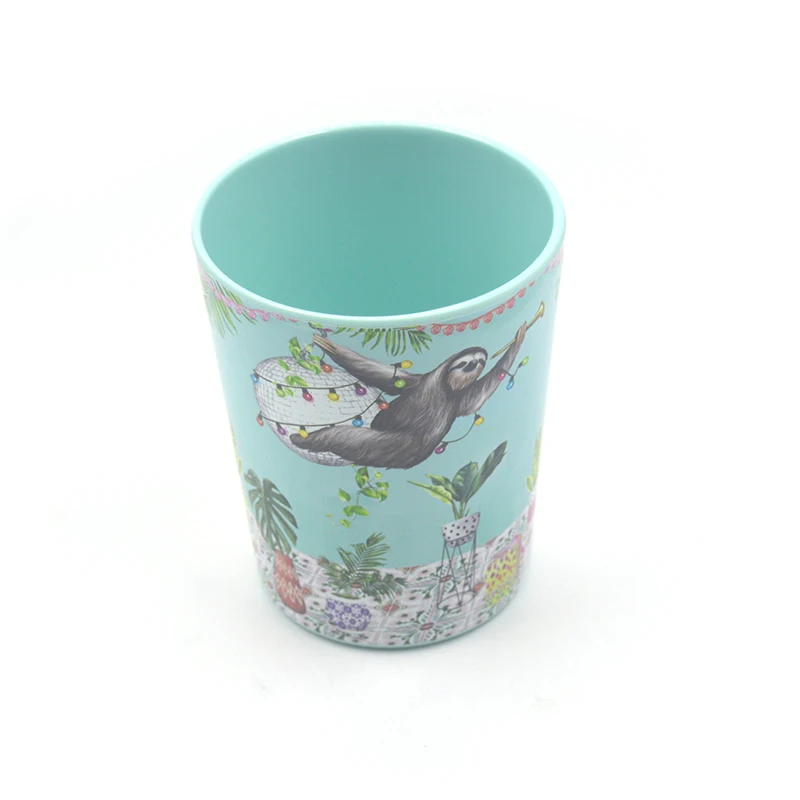 Australia designs unbreakable plastic melamine cup ,personalized  plastic cups with custom printing