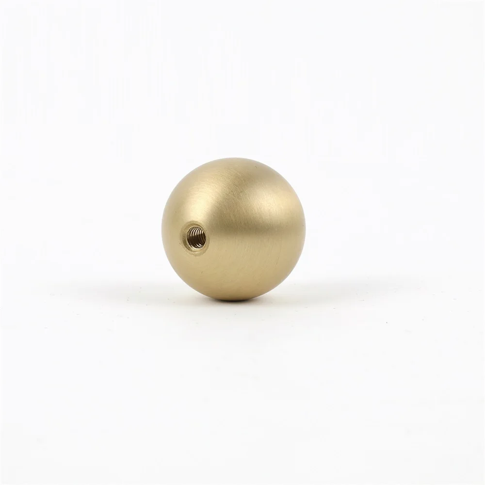 Maxery Hot Sale Home Decorations Brushed Brass Furniture Handles and Knobs for Bedroom, Kitchen Knobs Pulls