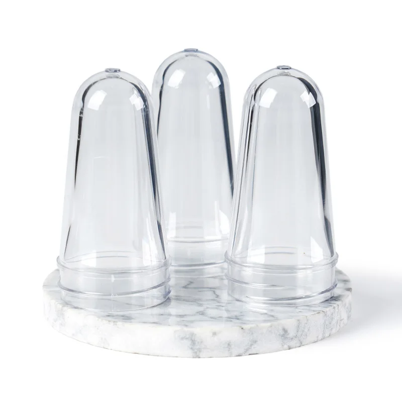 Sample available embryo bottle 25g cosmetic pet preform bottle 38mm neck cheap pet preform wholesale